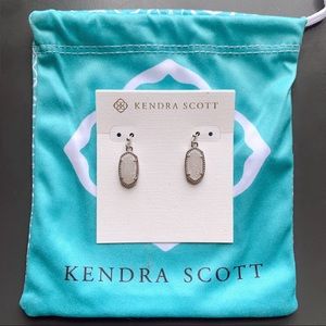 Kendra Scott Silver Dangle Earrings